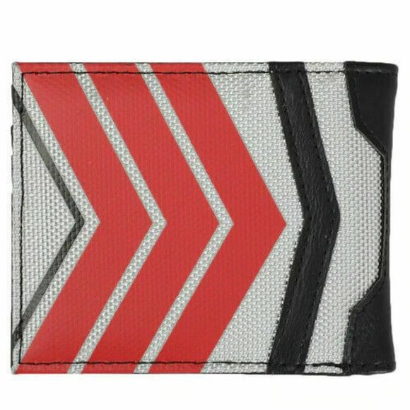 Marvel The Falcon and the Winter Soldier Black PU Faux Leather Bi-Fold Wallet - Picture 2 of 10